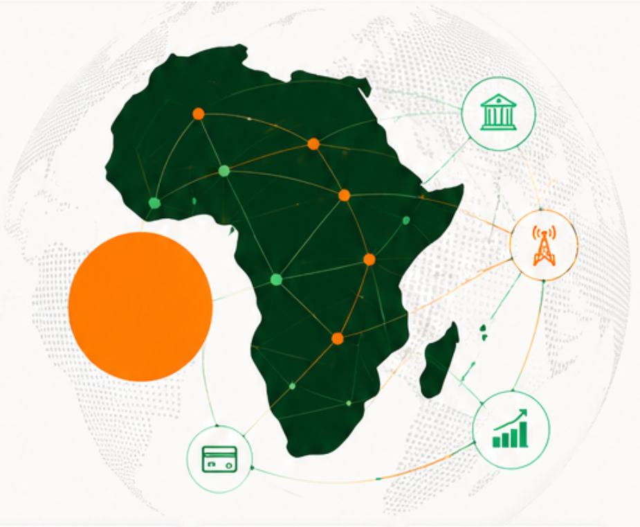 Africa connectivity map